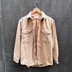 Vintage 90’s Filson button front cotton long sleeve shirt